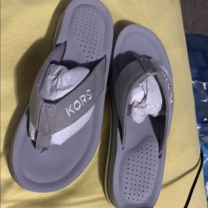 Michael Kors Shoes - NWOB Michael Kors flip flops Michael Kors Shoes - NWOB Michael Kors flip flops